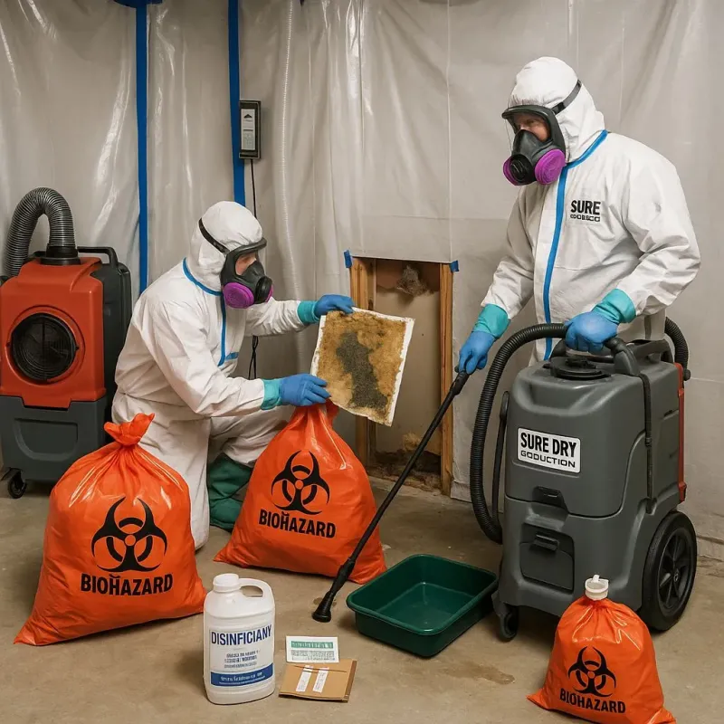 Contaminated Water Handling Protocols process in Springvale, ME