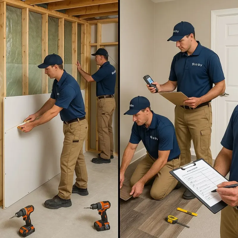 Repairs and Reconstruction process in Springvale, ME